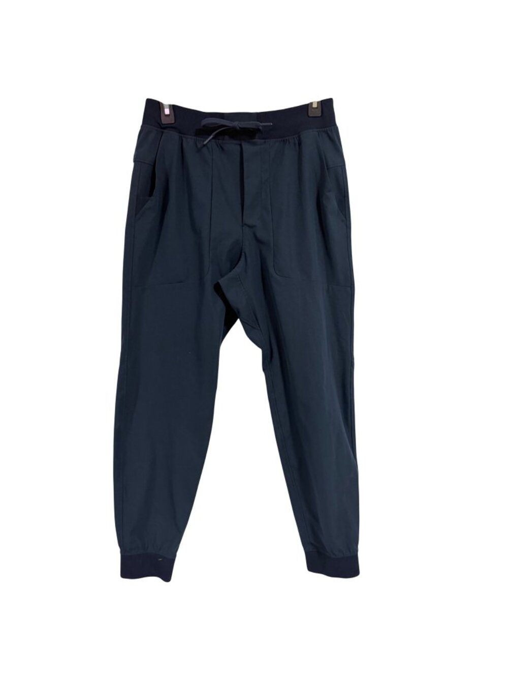 Lululemon Men's ABC Jogger Shorter 28" Warpstreme Stretch Blue Size M